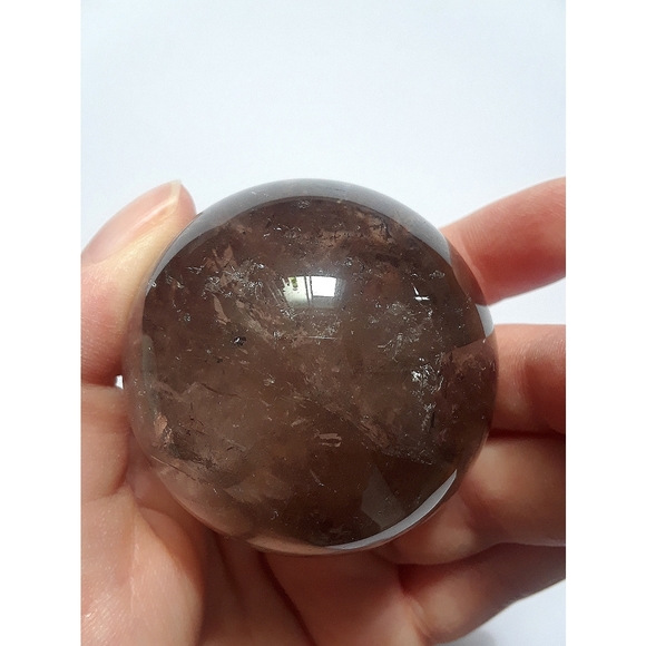 Smoky Quartz Sphere - Picture 3 of 5